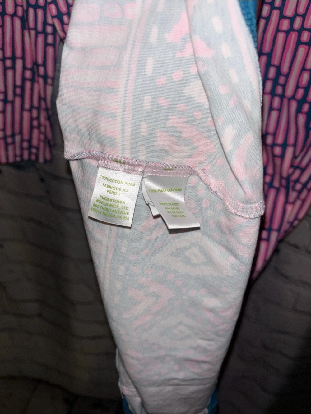 Lilly Pulitzer Beacon Mini Dress 3/4 Sleeve Slathouse Stripe Mandevilla Pink S - Picture 5 of 6